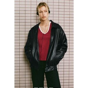 Motel Rocks | Cavita Jacket In PU Black New with Tags ~ XS